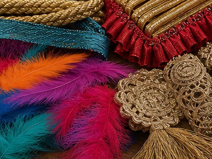 Materials per a complements — disfresses i carnaval a Manresa
