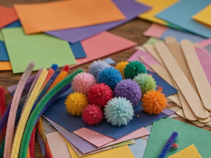 Material per a projectes escolars per a manualitats a Manresa