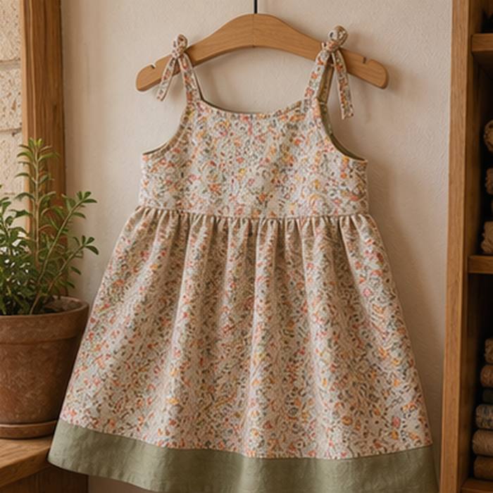 Projecte fet amb teixits de La Sabadellenca: Vestit